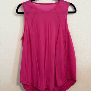 Lululemon // EUC Women's Pink Sleeveless Top SZ 12